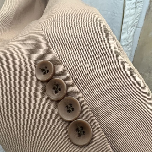 Geoffrey Beene mens casual sports blazer looks and feels like khaki size 42R. - Picture 5 of 12